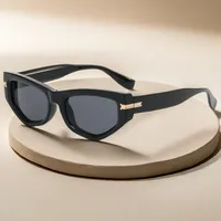 Classic Style Streetwear Solid Color Pc Square Full Frame Glasses main image 3