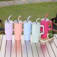 Casual Solid Color 201 Stainless Steel 304 Stainless Steel Thermos Cup 1 Piece main image 3