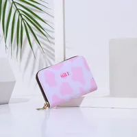 Women's Cows Fruit Pu Leather Zipper sku image 1