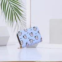 Women's Cows Fruit Pu Leather Zipper sku image 2