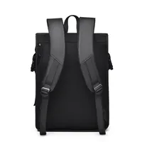 Solid Color Casual Travel School Backpack main image 5