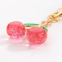 Resin Cherry Bag Pendant Keychain Bag Charms main image 5