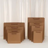Simple Style Solid Color Kraft Paper main image 2