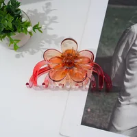 Women's Sweet Simple Style Flower Resin Hair Claws main image 2