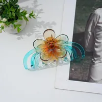 Women's Sweet Simple Style Flower Resin Hair Claws sku image 1