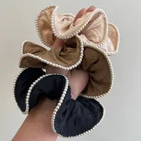 Elegant Women's Solid Color Cloth Hair Tie main image 6