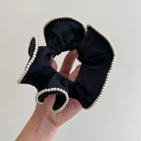 Elegant Women's Solid Color Cloth Hair Tie sku image 1