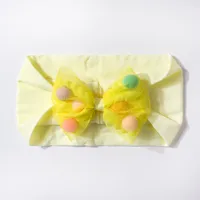 Kid'S Modern Style Classic Style Bow Knot Nylon Gauze Tie-dye Hair Band sku image 3