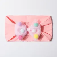 Kid'S Modern Style Classic Style Bow Knot Nylon Gauze Tie-dye Hair Band sku image 6