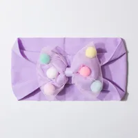 Kid'S Modern Style Classic Style Bow Knot Nylon Gauze Tie-dye Hair Band sku image 7