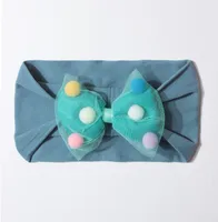 Kid'S Modern Style Classic Style Bow Knot Nylon Gauze Tie-dye Hair Band sku image 11