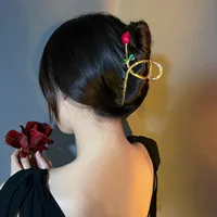 Elegant Lady Women's Butterfly Alloy Hair Claws main image 4