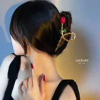 Elegant Lady Women's Butterfly Alloy Hair Claws sku image 12