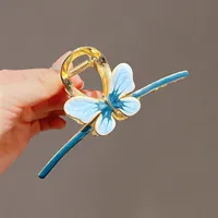 Elegant Lady Women's Butterfly Alloy Hair Claws sku image 6