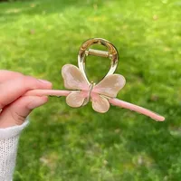Elegant Lady Women's Butterfly Alloy Hair Claws sku image 8