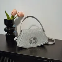 Women's Medium Glitter Geometric Elegant Sewing Thread Square Magnetic Buckle Square Bag main image 2