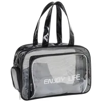 Simple Style Letter PVC Storage Bag main image 2