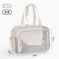 Simple Style Letter PVC Storage Bag sku image 11