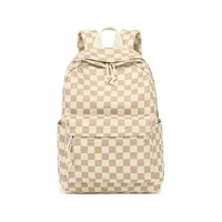 Clouds Strawberry Casual School School Backpack sku image 3