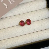 1 Pair Basic Simple Style Heart Shape Butterfly Bow Knot Plating Alloy Zircon Ear Studs sku image 14