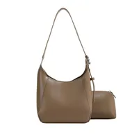 Women's Pu Leather Solid Color Streetwear Sewing Thread Bucket Open Bag Sets Tote Bag main image 3