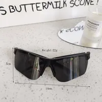 Casual Vacation Solid Color Pc Resin Avaitor Full Frame Glasses main image 8