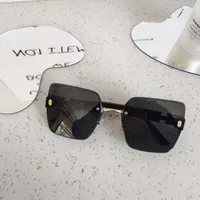 Casual Vacation Square Pc Resin Square Frameless Glasses sku image 5