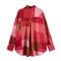 Women's Blouse Long Sleeve Blouses Casual Elegant Streetwear Solid Color main image 5
