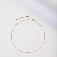 Basic Simple Style Solid Color Titanium Steel Plating DIY Jewelry Accessories main image 2