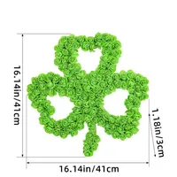 Casual Shamrock Flower Plastic Artificial Decorations main image 2