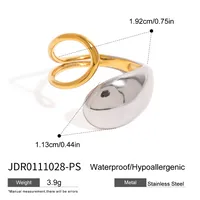 Simple Style Commute Geometric 316 Stainless Steel  Women's Rings sku image 7
