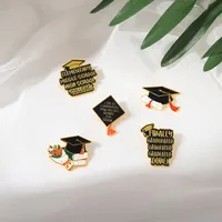 Casual Simple Style Letter Hat Rose Alloy Unisex Brooches main image 3