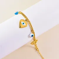 Vintage Style Classic Style Heart Shape 304 Stainless Steel Plating Women's Bracelets main image 2