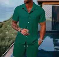 Men's Athleisure Summer 2 - Piece Set Casual Sport T - Shirt & Shorts Outfit main image 3