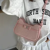 Women's Small Pu Leather Solid Color Classic Style Square Zipper Shoulder Bag main image 4