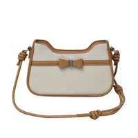Women's Small Pu Leather Solid Color Classic Style Square Zipper Shoulder Bag main image 5