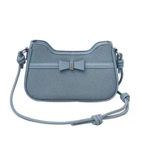 Women's Small Pu Leather Solid Color Classic Style Square Zipper Shoulder Bag sku image 5