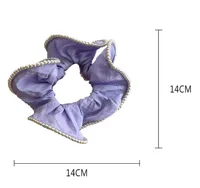 Elegant Women's Solid Color Cloth Hair Tie main image 2