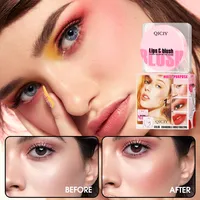 [Cross-border Exclusive] Lip Blush Face Repair Matte Easy To Color Rouge Nude Natural Blush Blush Plate main image 2
