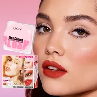 [Cross-border Exclusive] Lip Blush Face Repair Matte Easy To Color Rouge Nude Natural Blush Blush Plate main image 3