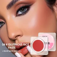 [Cross-border Exclusive] Lip Blush Face Repair Matte Easy To Color Rouge Nude Natural Blush Blush Plate sku image 4