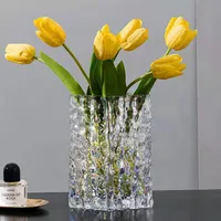 Simple Style Solid Color Glass Vase main image 3