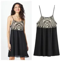 Women's Strap Dress Sexy Strap Patchwork Sleeveless Color Block Above Knee Casual Holiday Party main image 1