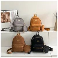 Solid Color Daily Women's Backpack main image 1