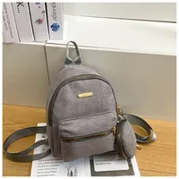 Solid Color Daily Women's Backpack sku image 2