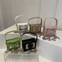Women's Girl'S Pu Leather Bow Knot Cute Square Magnetic Buckle Shoulder Bag main image 1