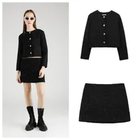Holiday Banquet Selfie Women's Casual Elegant Streetwear Solid Color Polyester Skirt Co-ord Set Shorts Sets main image 1