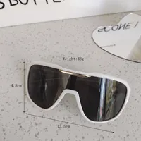 Casual Cool Style Geometric Pc Resin Avaitor Full Frame Glasses main image 2