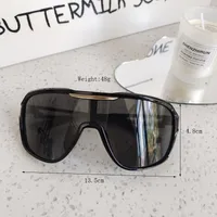 Casual Cool Style Geometric Pc Resin Avaitor Full Frame Glasses sku image 1
