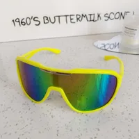Casual Cool Style Geometric Pc Resin Avaitor Full Frame Glasses sku image 2